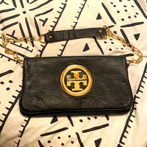 TORY BUTCH fold over PURSE / CLUTCH